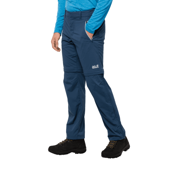 Origins Jack Wolfskin Overland Zip Away Donderblauw Voor Heren