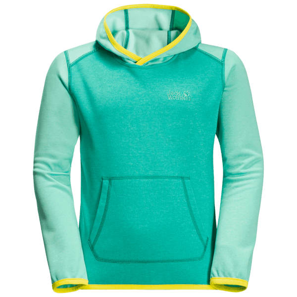 Diep Mint Originele Jack Wolfskin Actieve Hoody Voor Kinderen