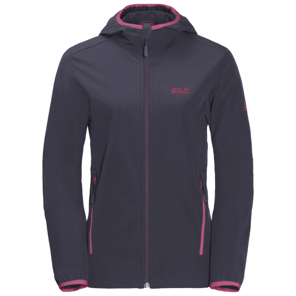 Grafiet Damesturbulentiejack Hot Jack Wolfskin