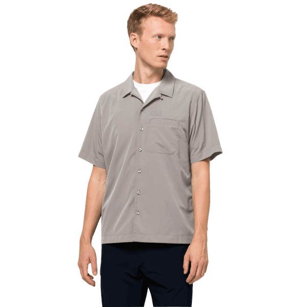 Asgrijs Jack Wolfskin Origin Atacama Herenoverhemd