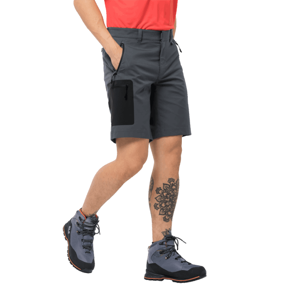 Jack Wolfskin Active Trainingsshort Voor Heren Dark Iron Origins
