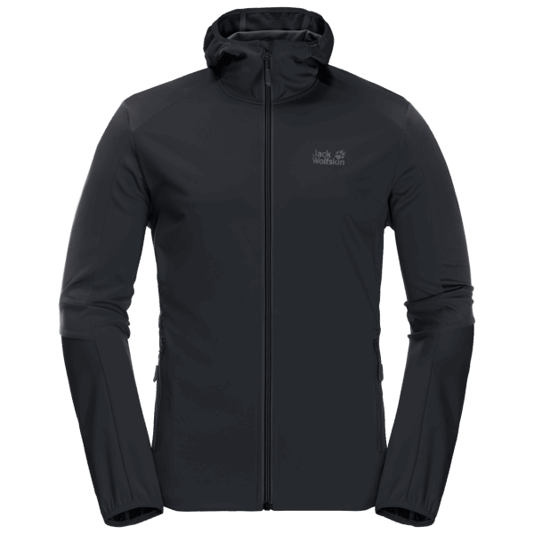 Jack Wolfskin Fashion Zwarte Heren Go Hike Softshell