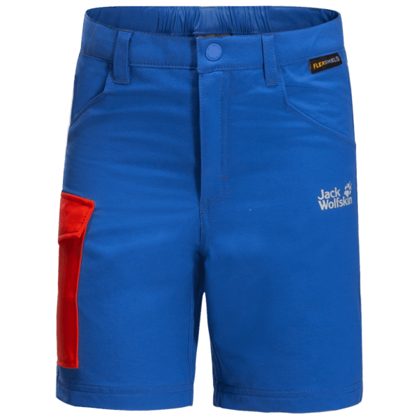 Actieve Short Voor Kinderen Kustblauw Origins Jack Wolfskin