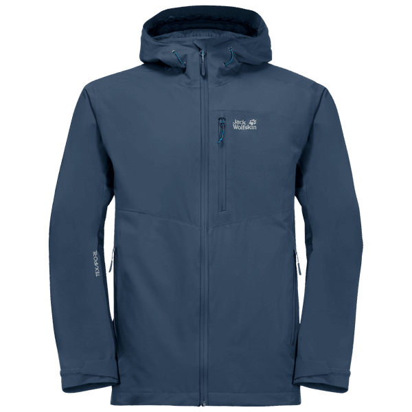 Heren Eagle Peak Jas Jack Wolfskin Fashion Donderblauw