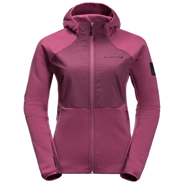 Brand Violet Quartz Jack Wolfskin Tasman Cloudfleece Voor Dames