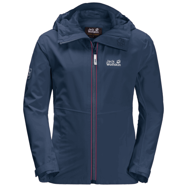 Kid's Jwp Shell Jack Wolfskin Merk Dark Indigo