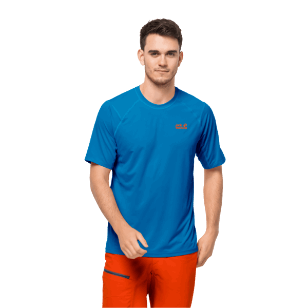 Jack Wolfskin Blauwe Pacific Collectie Heren Tourer Vent T