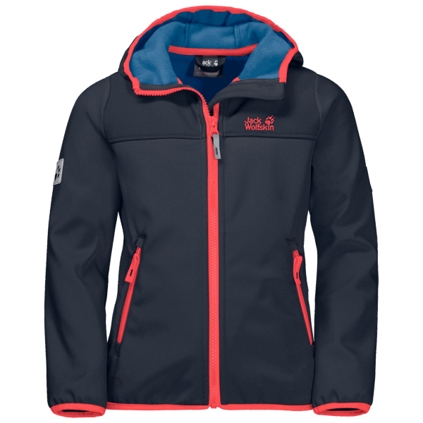 Nachtblauw Merk Fourwinds Kinderjack Jack Wolfskin