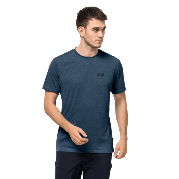 Origin Jack Wolfskin Heren Crosstrail T Donderblauw