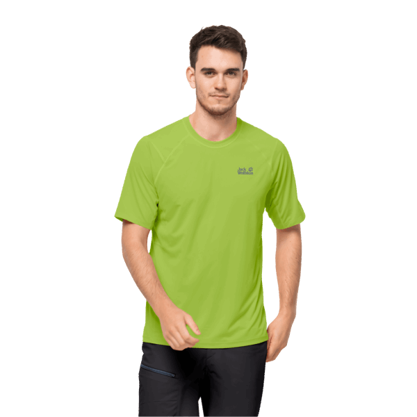 Heren Tourer Vent T Fashion Spring Lime Jack Wolfskin