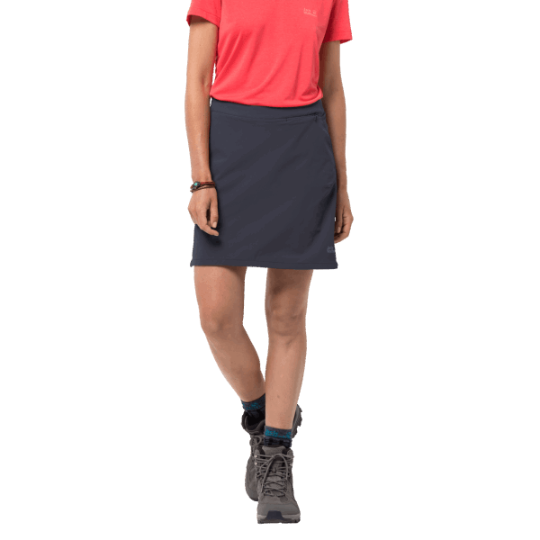 Jack Wolfskin Grafiet Dames Hilltop Trail Skort Merk