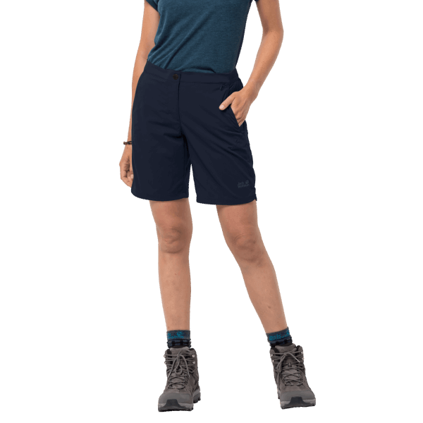 Hilltop Trailshorts Voor Dames Collecties Jack Wolfskin Nachtblauw