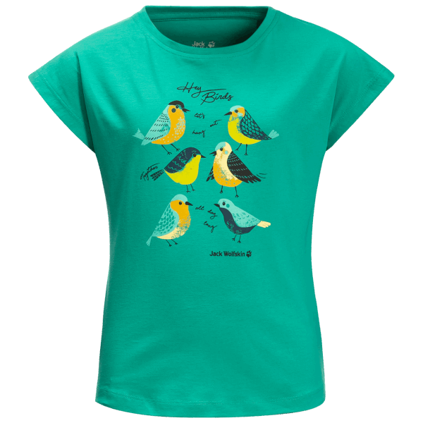 Tweetende Vogels Voor Meisjes Jack Wolfskin Collecties Diep Mint