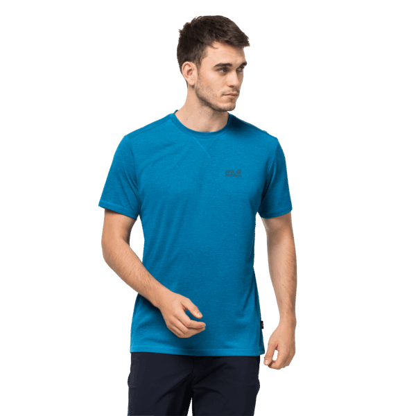 Collecties Jack Wolfskin Blauw Pacific Heren Crosstrail T