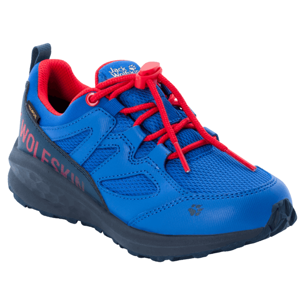 Beste Blauw-rode Kid's Ontketenen 4 Speed Texapore Jack Wolfskin