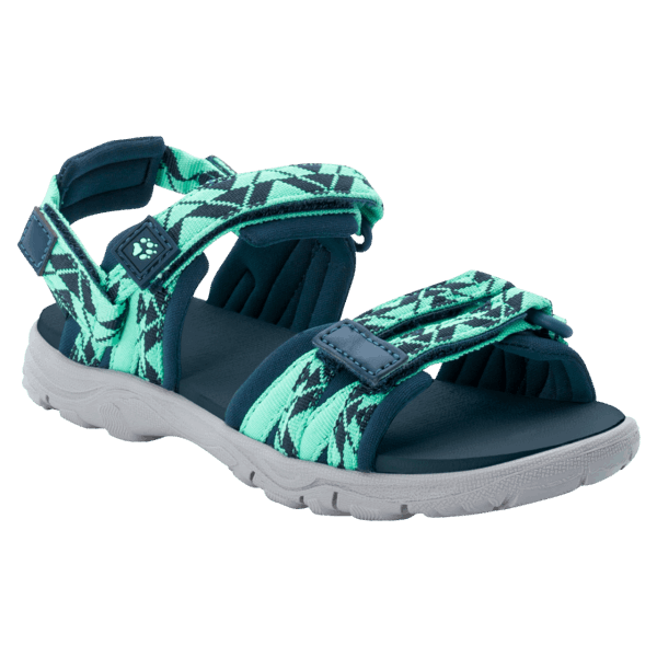 Blauw-groene Collectie 2 In 1 Sandaal K Jack Wolfskin