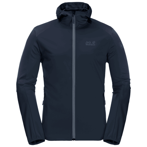 Heren Go Hike Softshell Nachtblauw Merk Jack Wolfskin