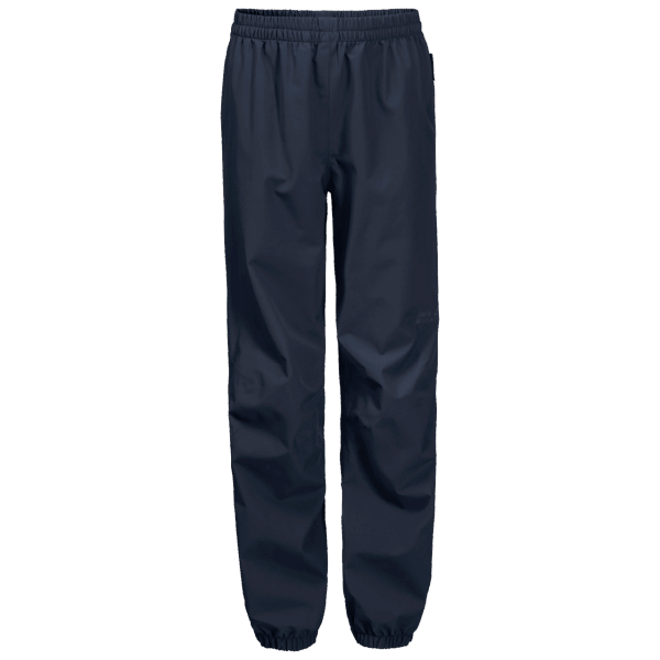 Middernacht Blauwe Regenbroek Voor Kinderen Jack Wolfskin Origin
