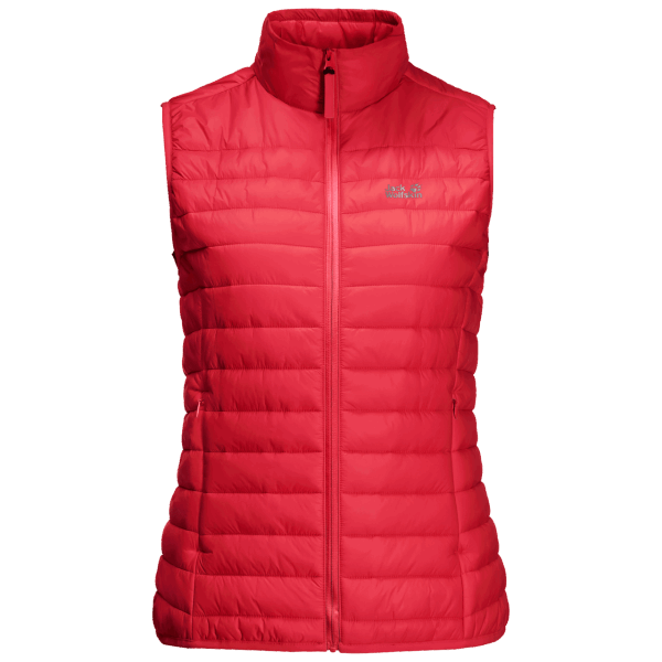 Jack Wolfskin Dames Jwp Vest Tulp Rood Best