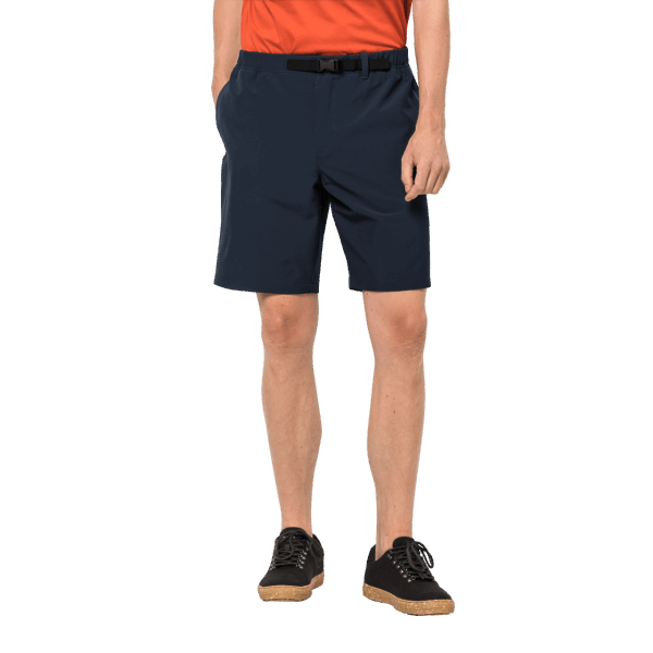Heren Zomer Lifestyle Short Hot Jack Wolfskin Nachtblauw