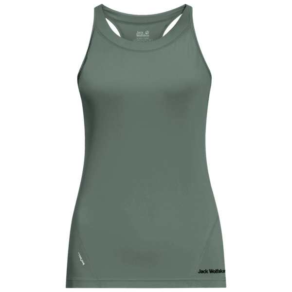 Hot Tasman Tankjack Wolfskin Hedge Groen Voor Dames