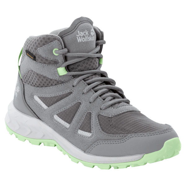 Collectie Woodland 2 Texapore Mid Dark Grey-light Green Jack Wolfskin Voor Dames