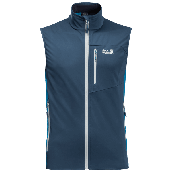 Hot Mannen Hoogste Piek Vest Donderblauw Jack Wolfskin