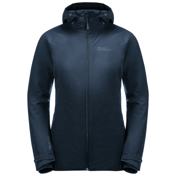 Collecties Jack Wolfskin Nachtblauw Dames Glaabach 3in1 Jack