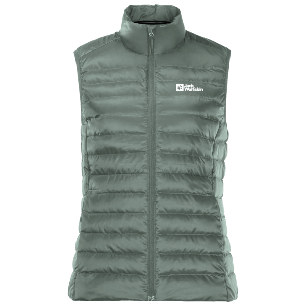 Dames Pack & Go Donsvest Fashion Hedge Green Jack Wolfskin