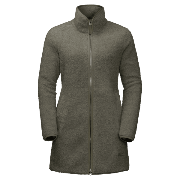 Hot Grape Leaf Jack Wolfskin Hoge Wolkenjas Voor Dames