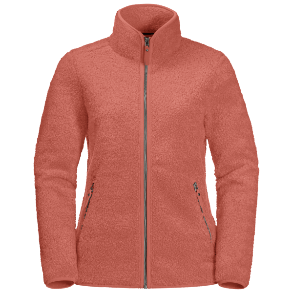 Dames High Cloud Jack Jack Wolfskin Fashion Herfst Rood