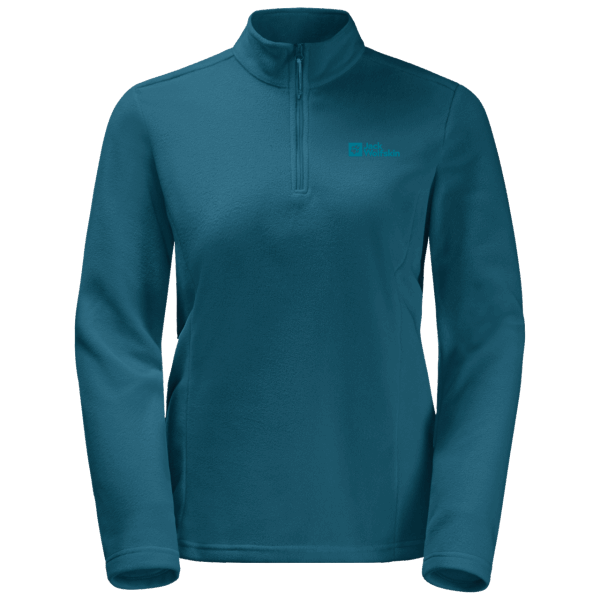 Jack Wolfskin Dames Taunus Halve Rits Blauw Koraal Best