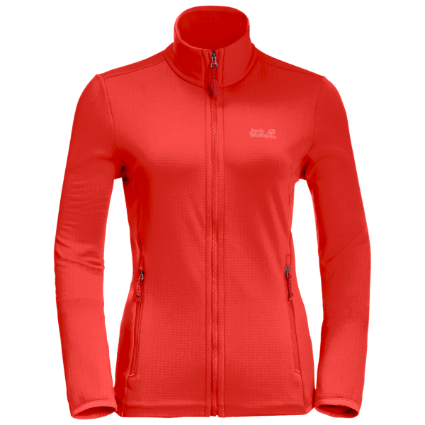 Grenadine Peak Grid Fleece Jack Wolfskin Origins Voor Dames