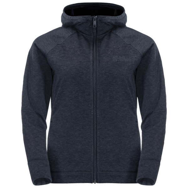 Hot Dames Waldsee Jack Met Capuchon Jack Wolfskin Nachtblauw