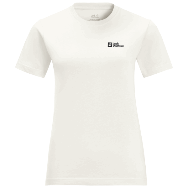 Essential T Hot White Jack Wolfskin Voor Dames