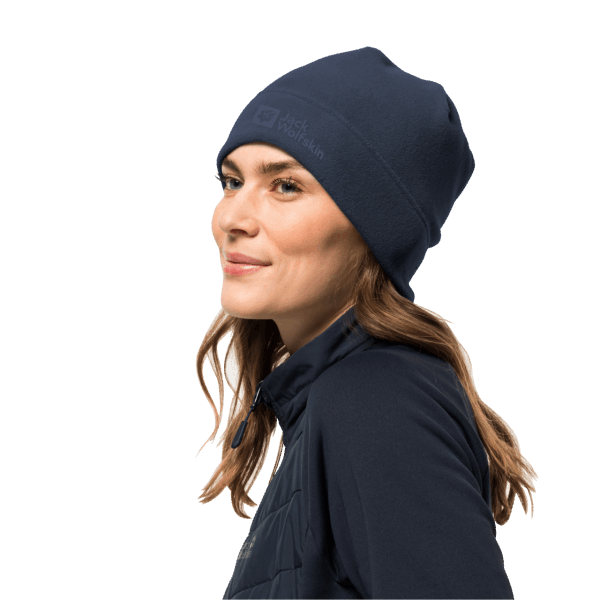 Nachtblauwe Jack Wolfskin Real Stuff Muts Origineel