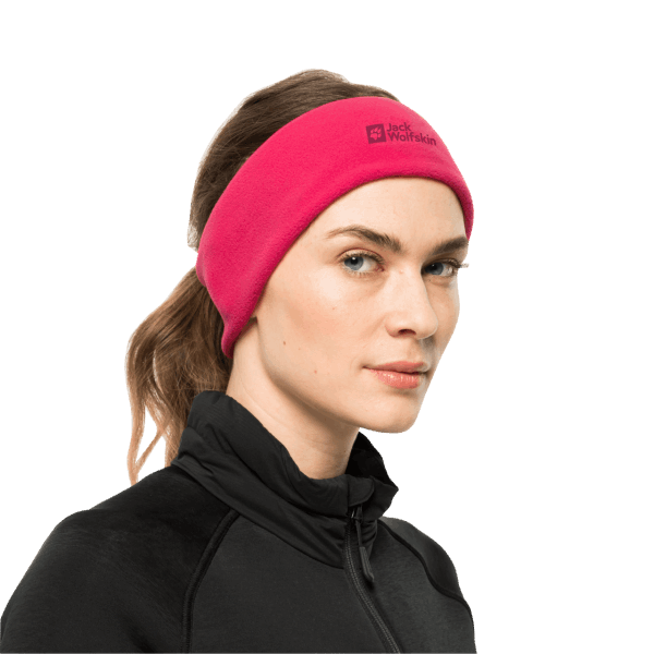 Merken Roze Dahlia Real Stuff Hoofdband Jack Wolfskin