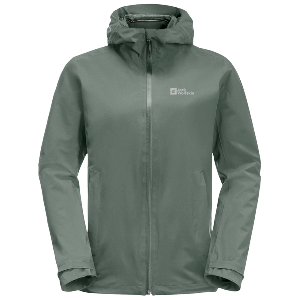 Hot Jack Wolfskin Pack & Go Shell W Hedge Groen