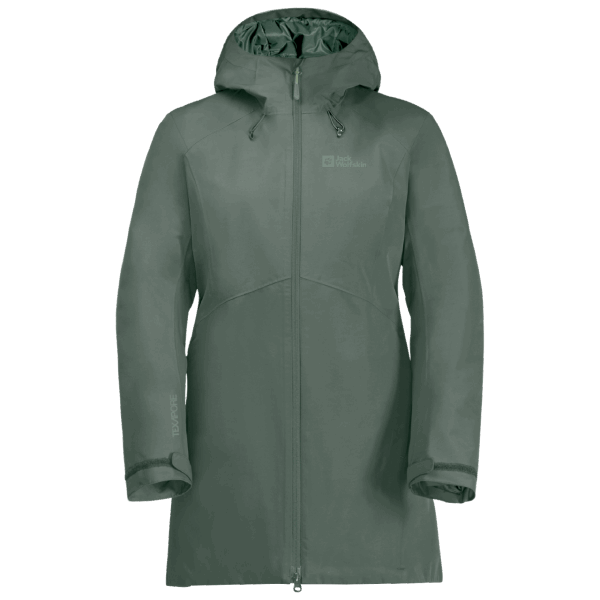 Fashion Hedge Green Jack Wolfskin Heidelstein Geïsoleerde Damesjas