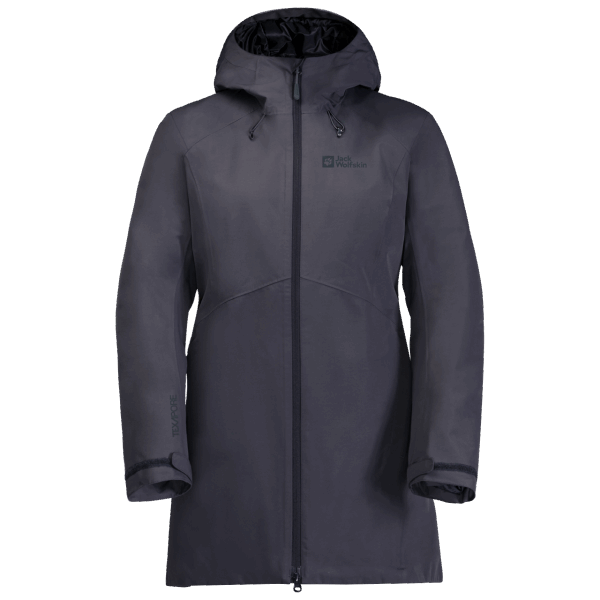 Heidelstein Geïsoleerde Jack Wolfskin Grafietcollecties Voor Dames