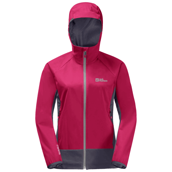 Jack Wolfskin Eagle Peak Ii Hoody Voor Dames Van Cranberry