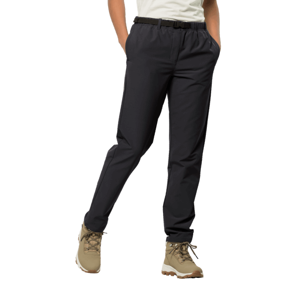 Collectie Jack Wolfskin Dames Winter Wandelbroek Zwart