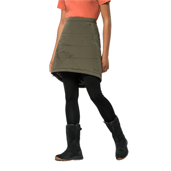 Alpengluehen Damesrok Jack Wolfskin Merk Dusty Olive