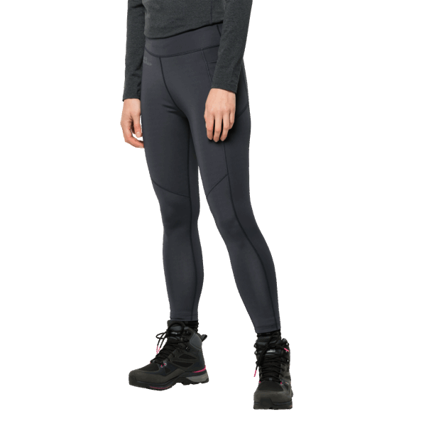 Jack Wolfskin Grafiet Nieuwe Iseler Panty Voor Dames