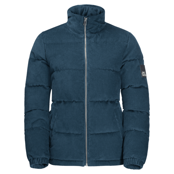 Collecties Donker Leisteen Natuur Corduroy Damesjack Jack Wolfskin