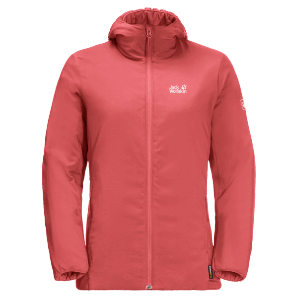 Jwp Atmos Jas Voor Dames Koraalrood Merken Jack Wolfskin