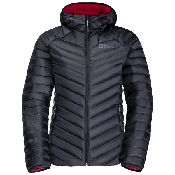 Grafiet Dames Passamani Jack Met Capuchon Wolfskin Hot