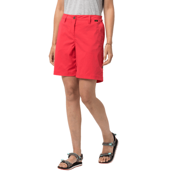 Desert Shorts Voor Dames Tulp Red Jack Wolfskin Fashion