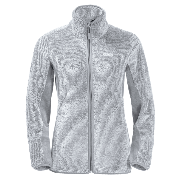 Leisteengrijze Strepen Origin Jack Wolfskin Grenen Blad Damesjas