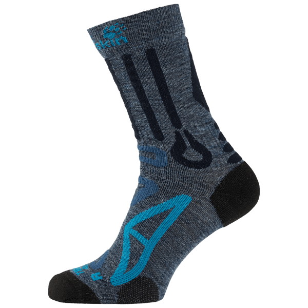 Jack Wolfskin Origins Night Blue Trekking Pro Klassiek Gesneden Sokken